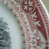 Digoin Sarreguemines Plate in July