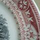 Assiette Digoin Sarreguemines mois de Juillet