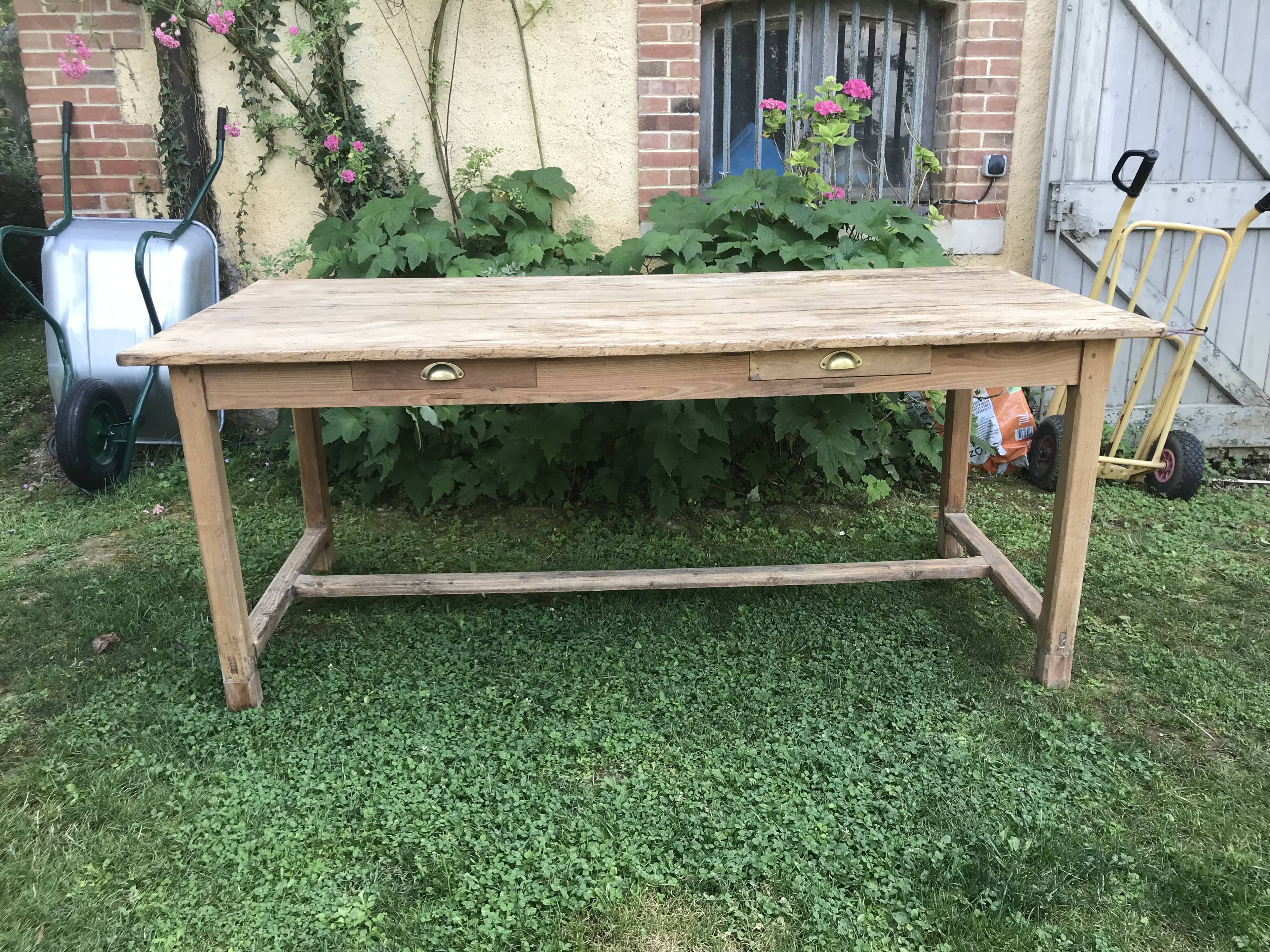 Table de ferme 1m90