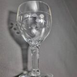 Set of 9 stemmed glasses