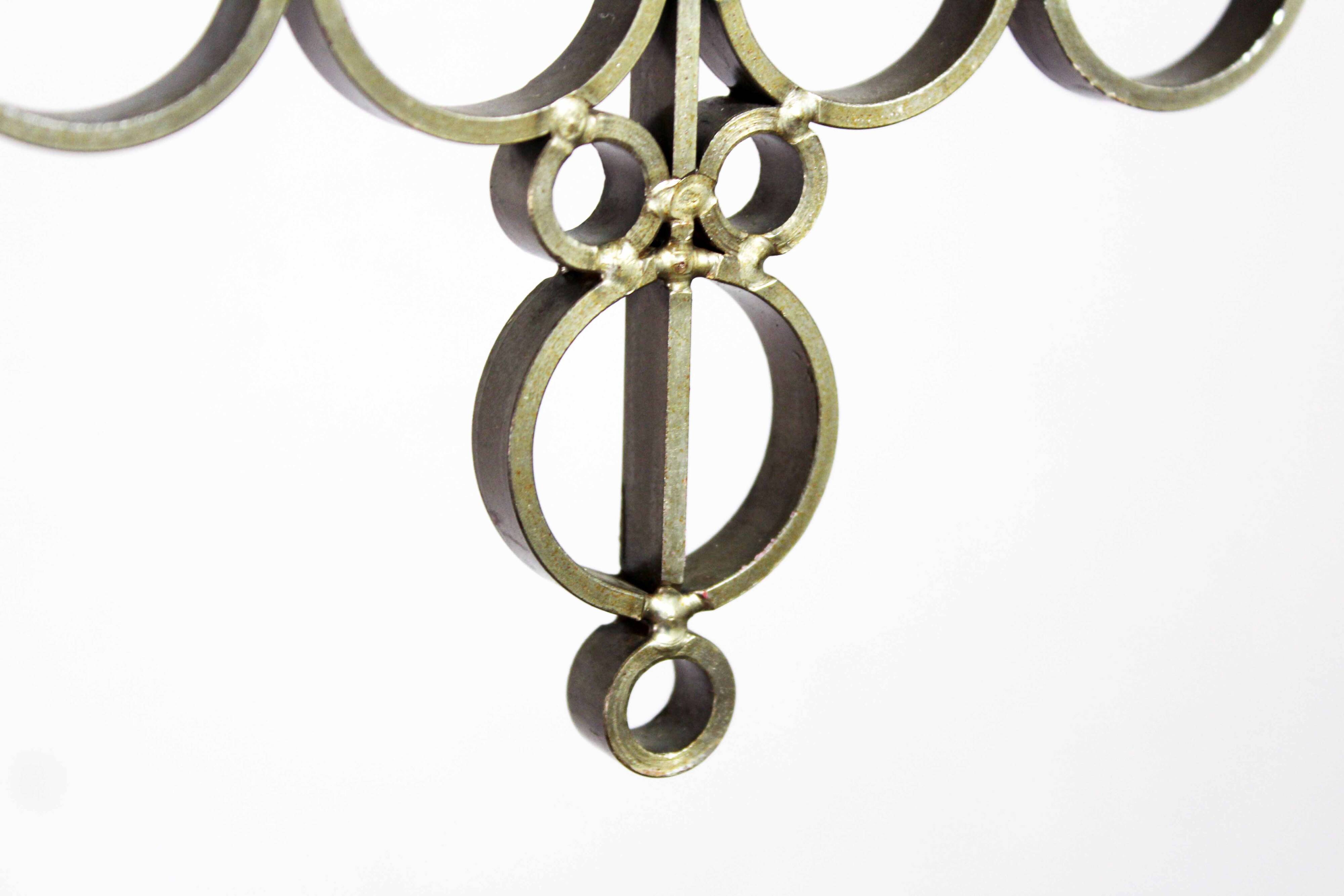 Scandinavian hanging candle holder