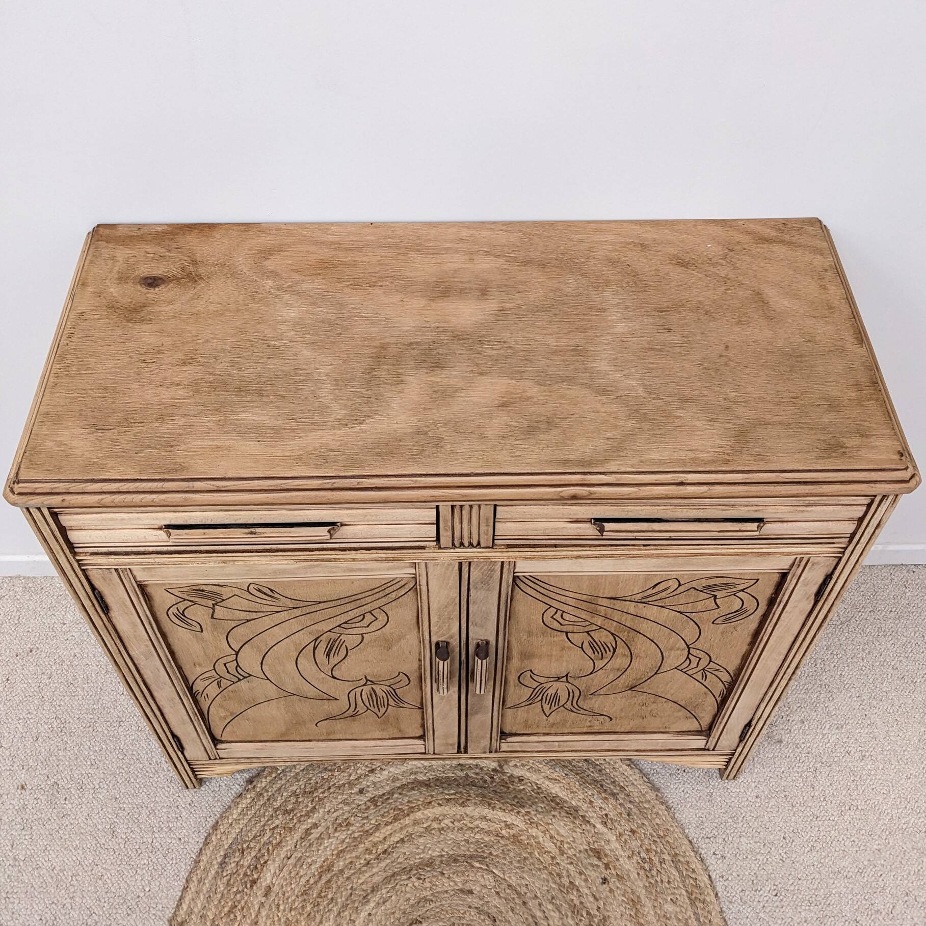 Vintage oak sideboard