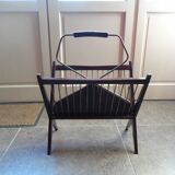 Magazines vintage wood and brass door