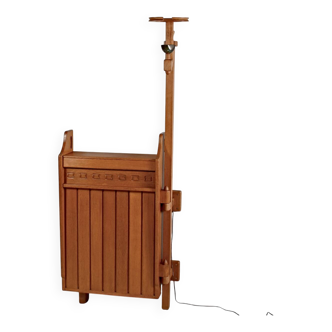 Guillerme et Chambron bar with standing lamp by Votre Maison.