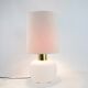 Pair of vintage opaline glass lamps, Limburg, 1968