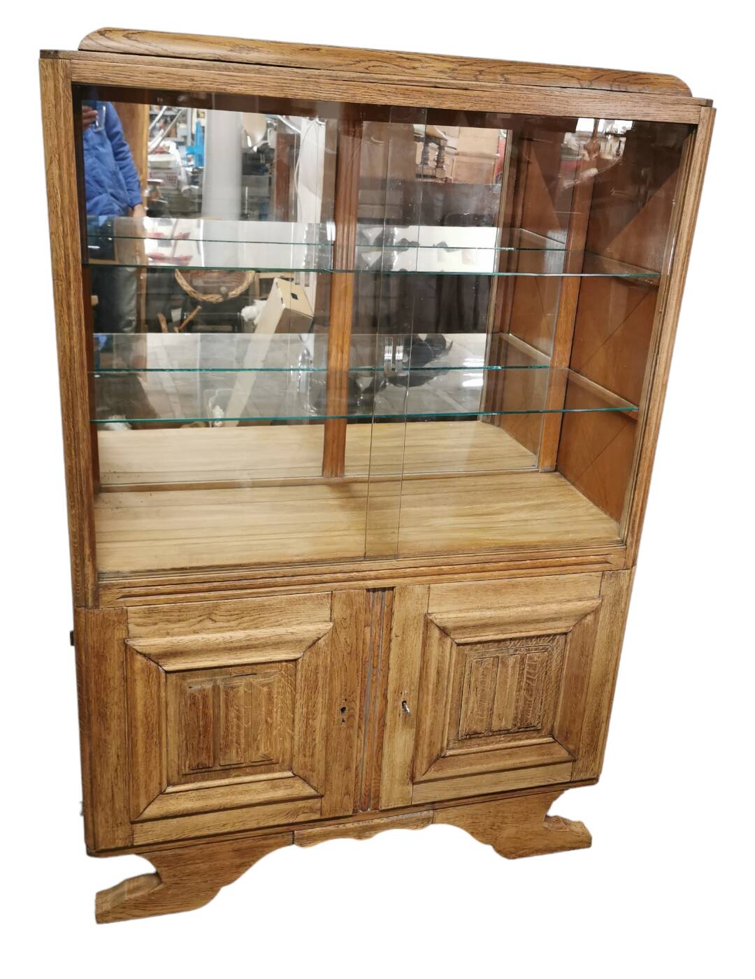Armoire vitrine art déco