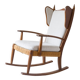 Vintage oak rocking chair