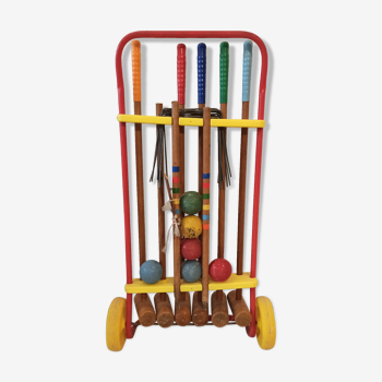 Jeu croquet vintage