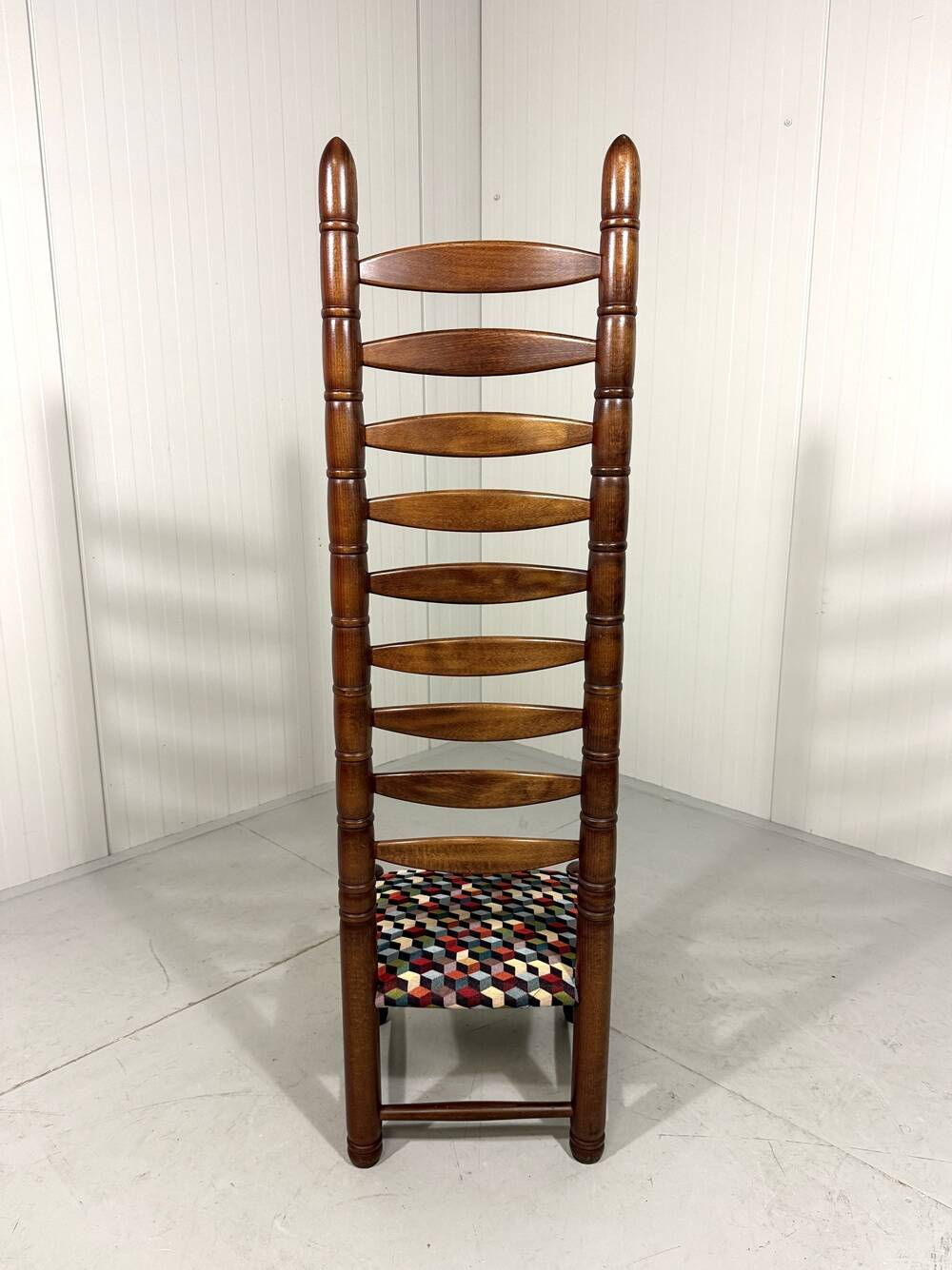 High back ladder chair 1970’s