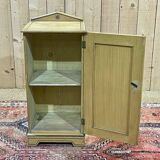 19th century English bedside table in painted fir