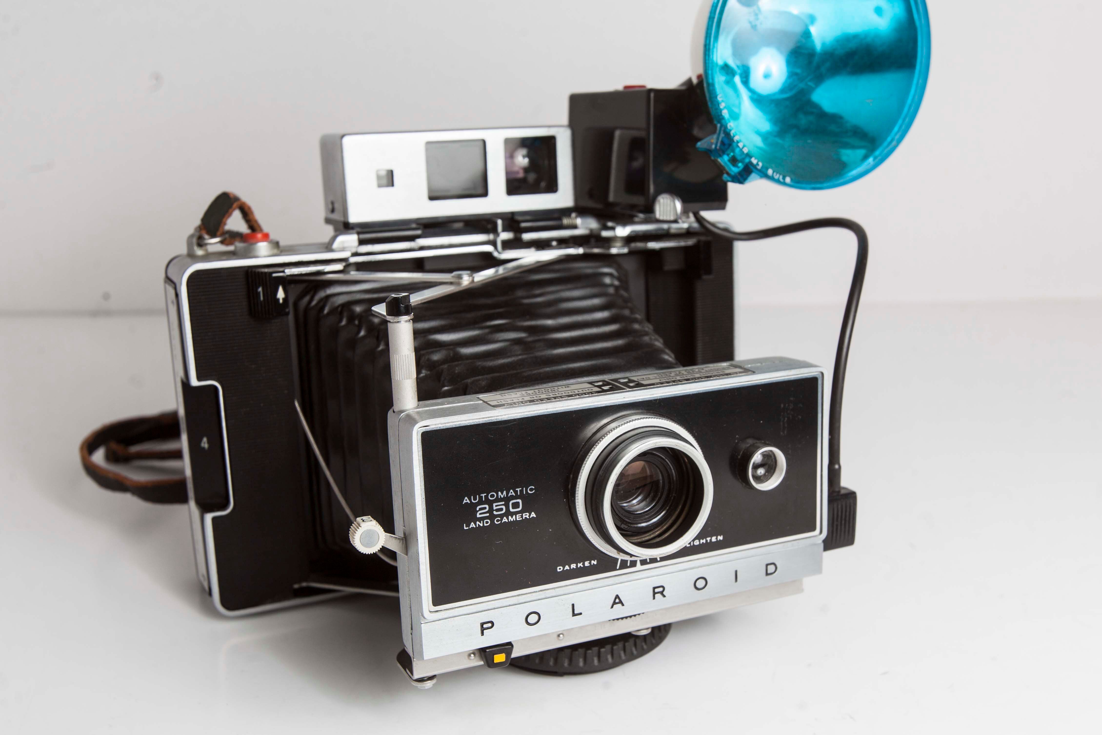 Polaroid 250 pro model complete