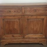 Old walnut or low sideboard buffet