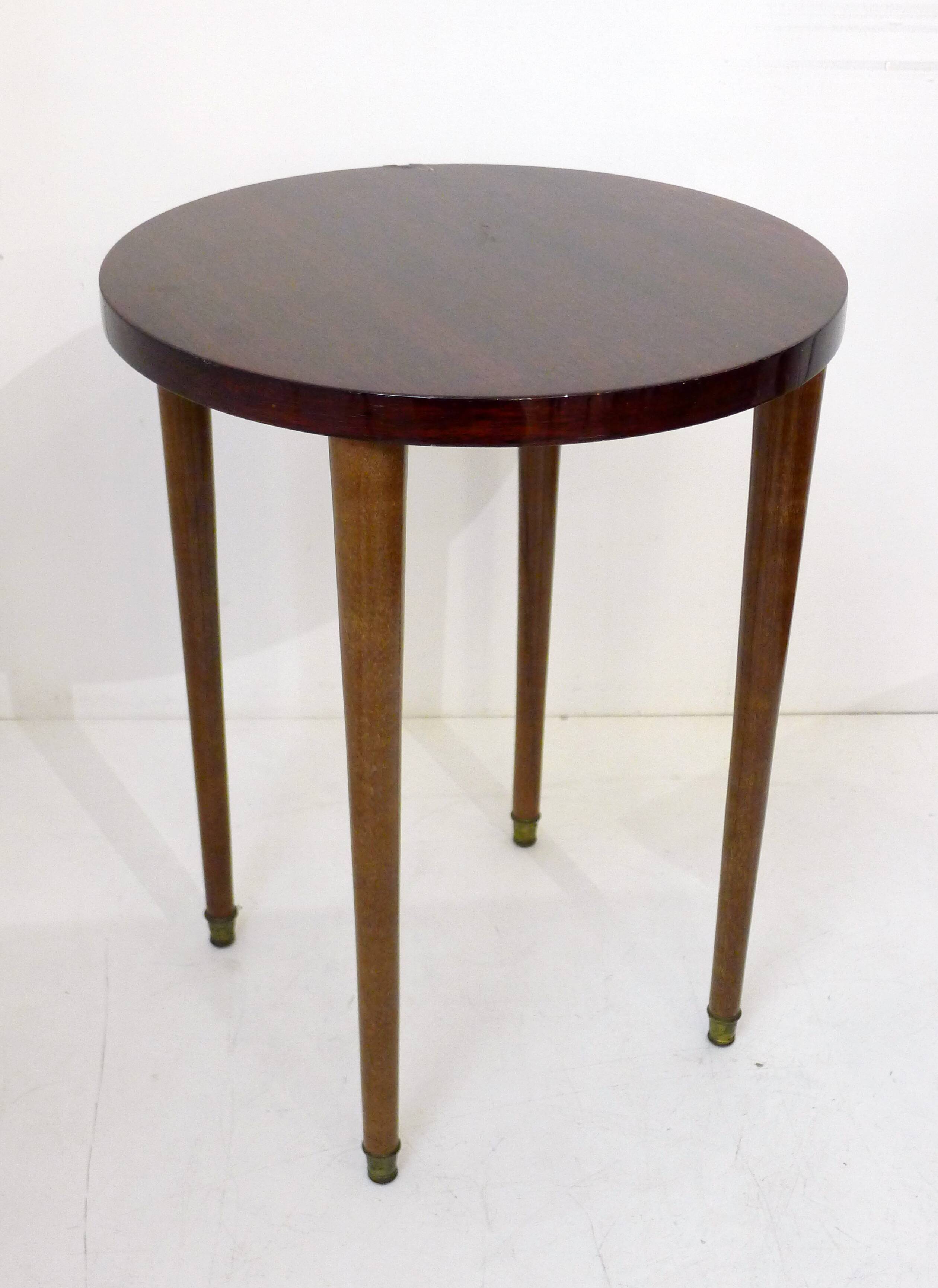 Set de 4 tables gigognes en bois
