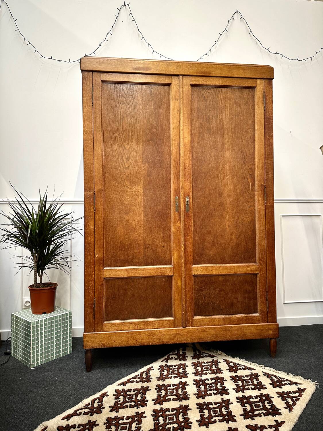 Vintage school cabinet