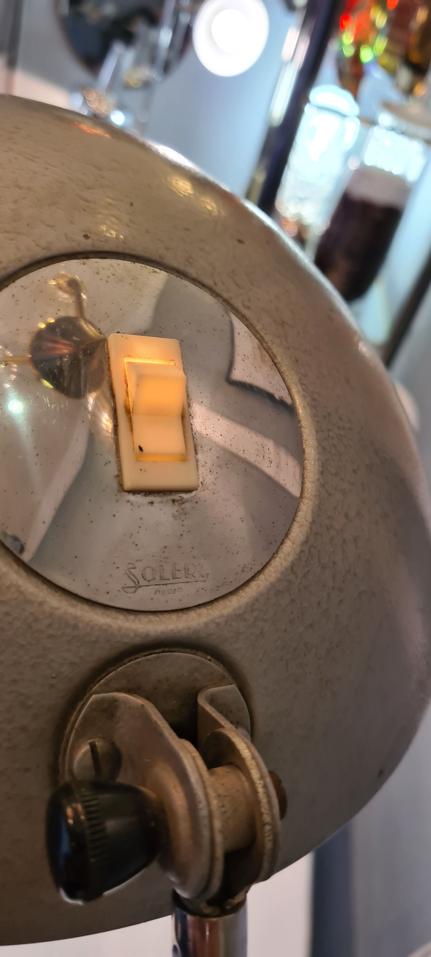 Desk lamp by Ferdinand Solere