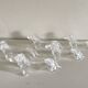 Transparent dachshund knife holder
