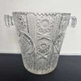 Vintage Cut Crystal Ice Bucket