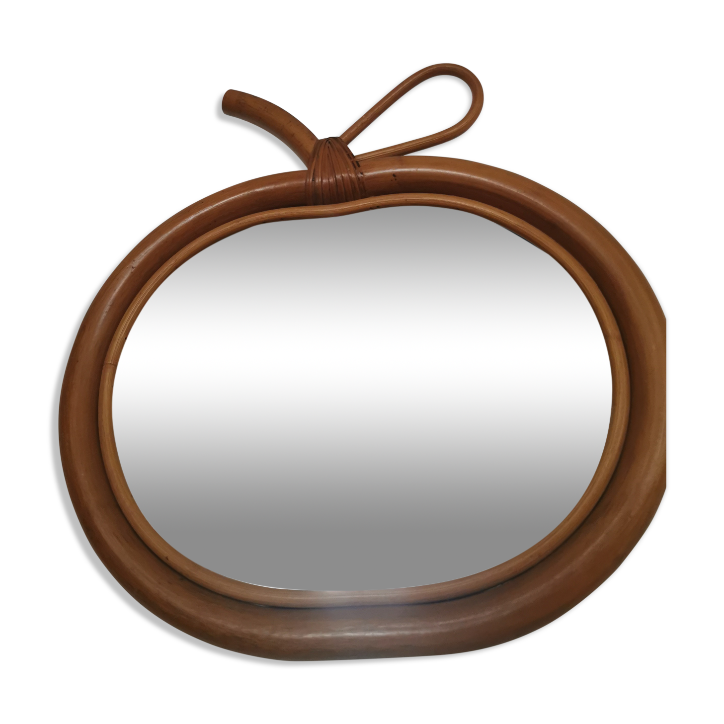 Vintage apple mirror
