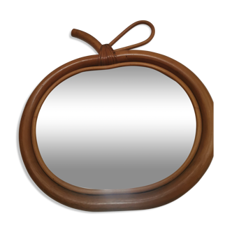 Vintage apple mirror