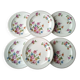 6 Limoges porcelain dinner plates Raynaud & Cie