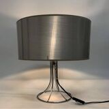 Chromed metal table lamp, 1970 design