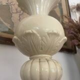 Marble baluster lamp base 44.5cm