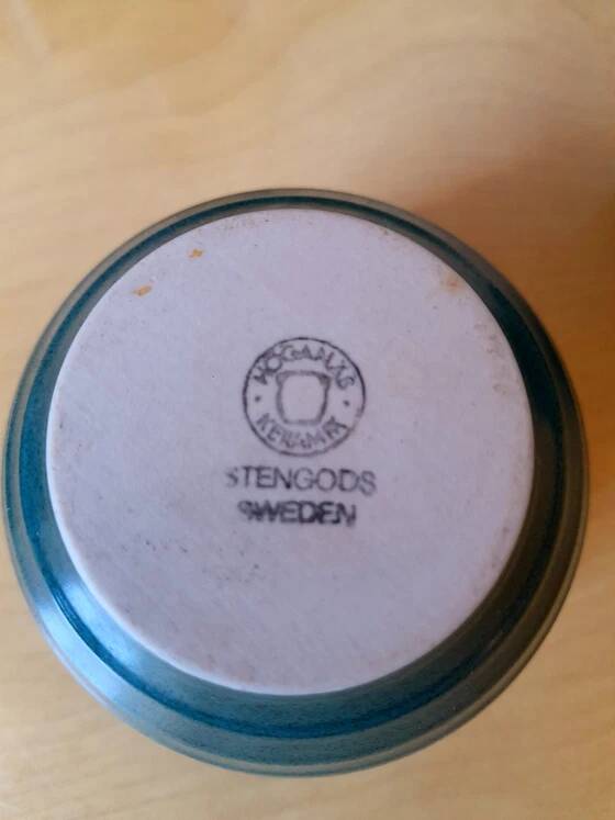 Tasses Hoganas Keramik Sweden
