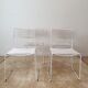 Ensemble de 4 chaises spaghetti