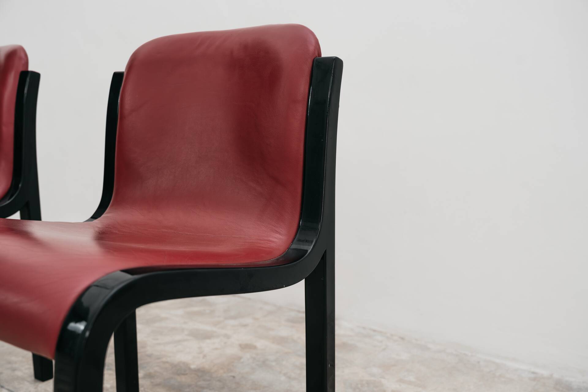 Carlo Bartoli Tisettanta Coppia Di Sedie Mod. Mito Anni 70 Design