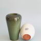 Duo of Dutch ceramic vases
