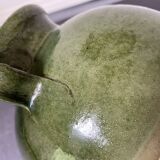 Green terracotta jar