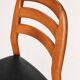Dyrlund dining chair teakwood
