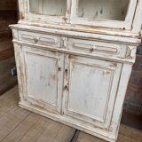 Old white patina vessel