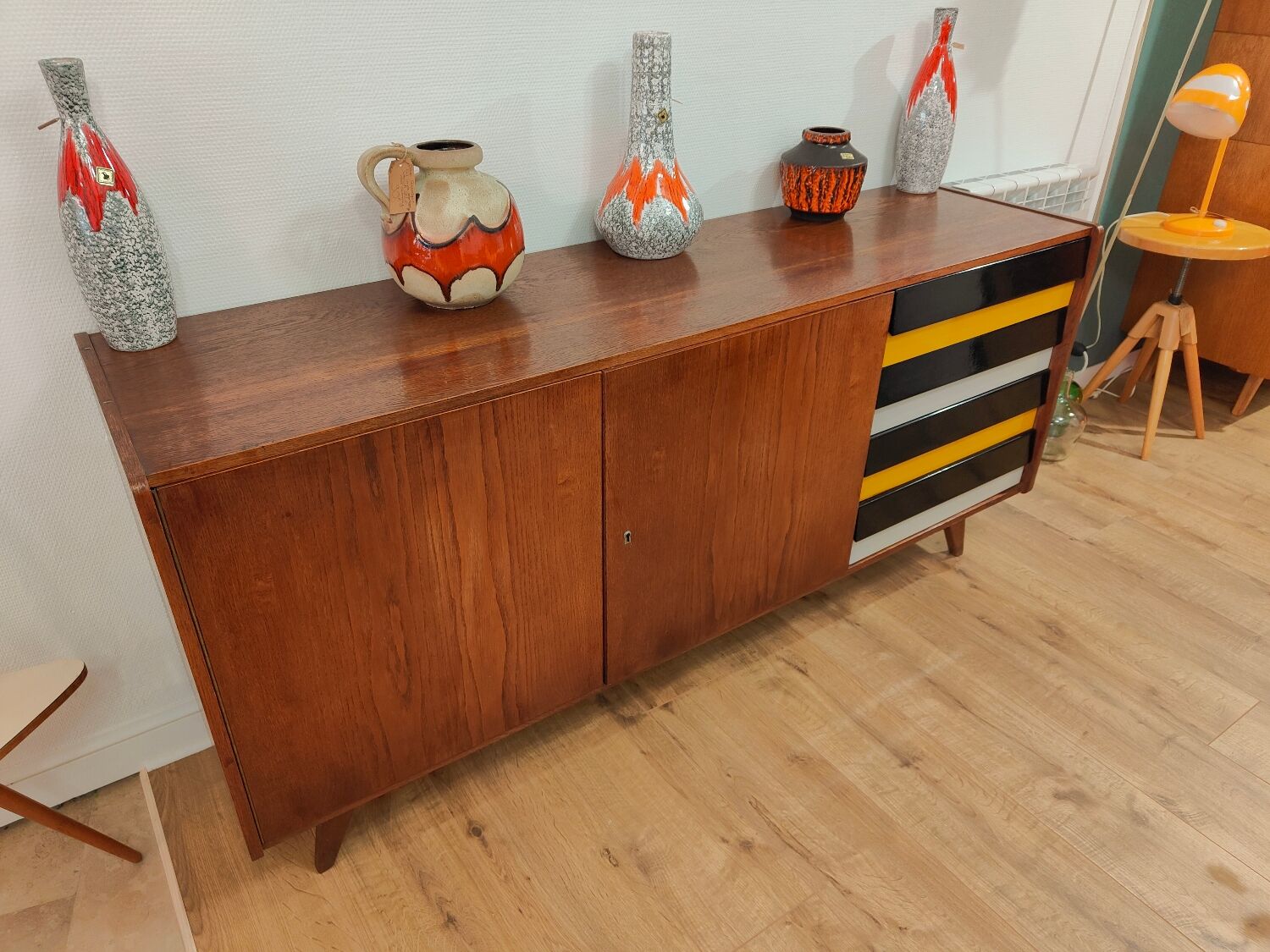 Enfilade U460 Yellow by Jiri Jiroutek for Interior Praha 1960