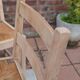 Set of 6 straw chairs