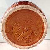 St Clement ceramic brown vase vintage 60-70s