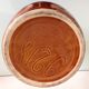 St Clement ceramic brown vase vintage 60-70s