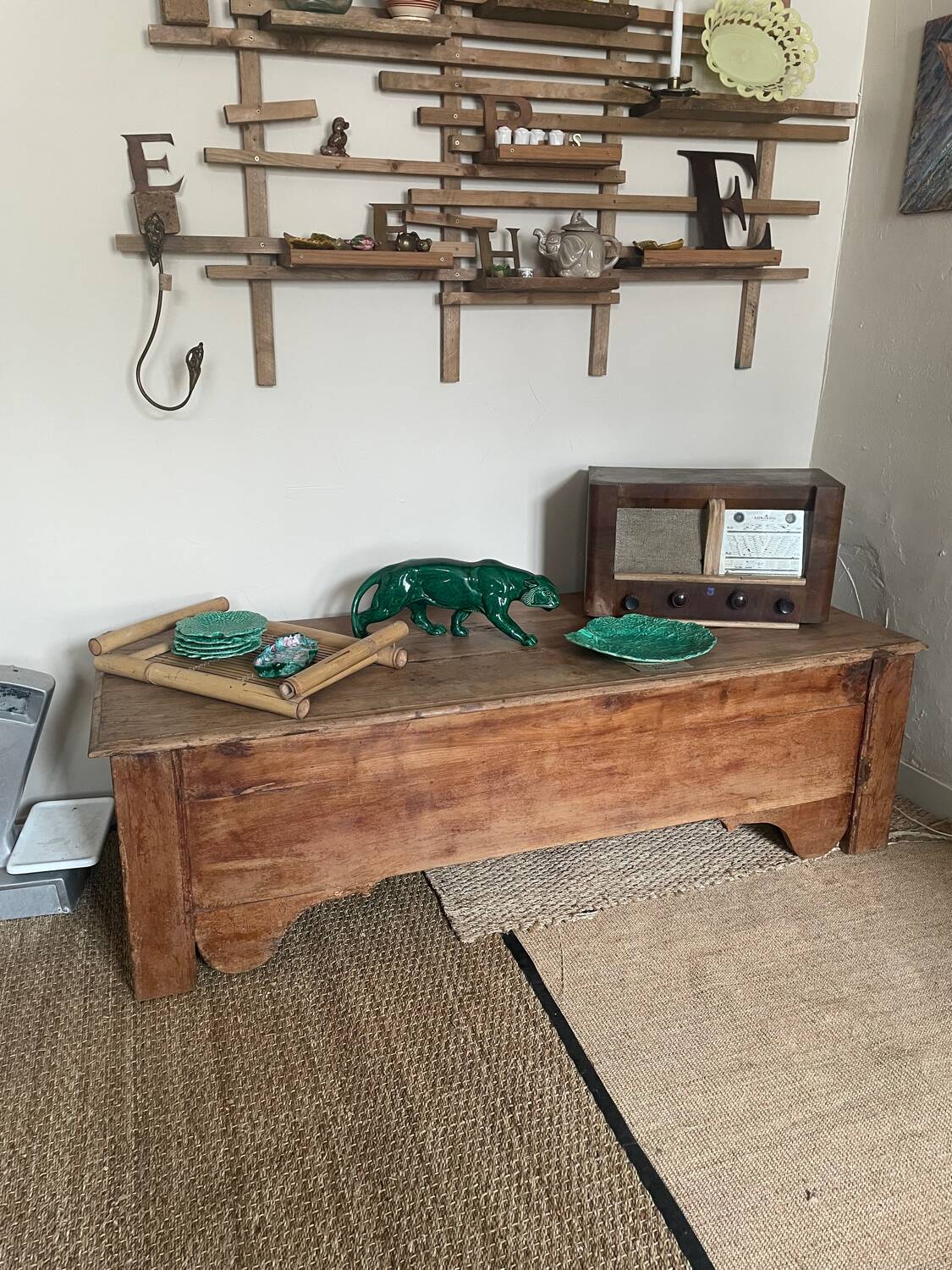 Wooden chest