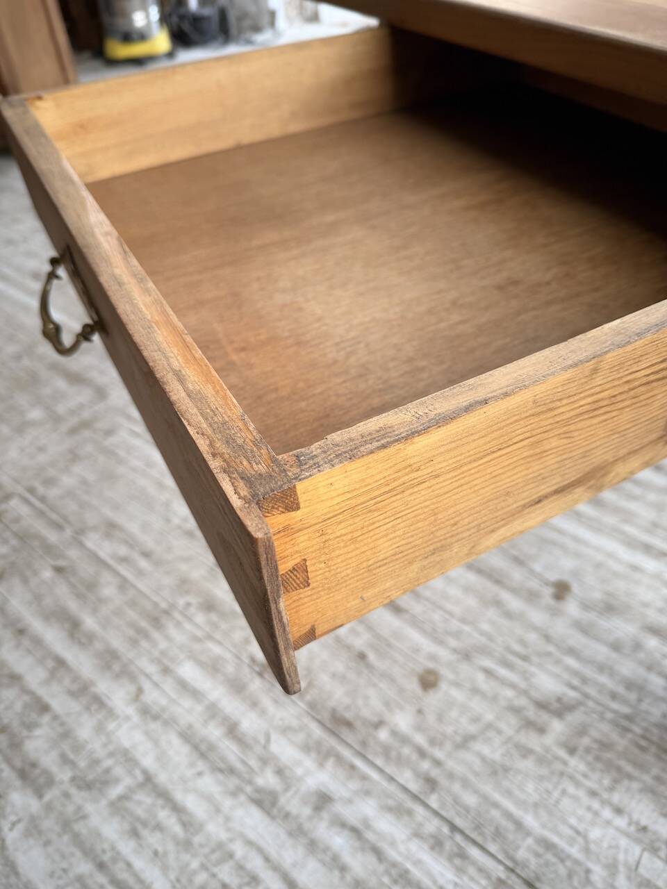 Table de ferme en merisier