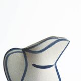 Ceramic Vase 'Morandi Pitcher - Blue'