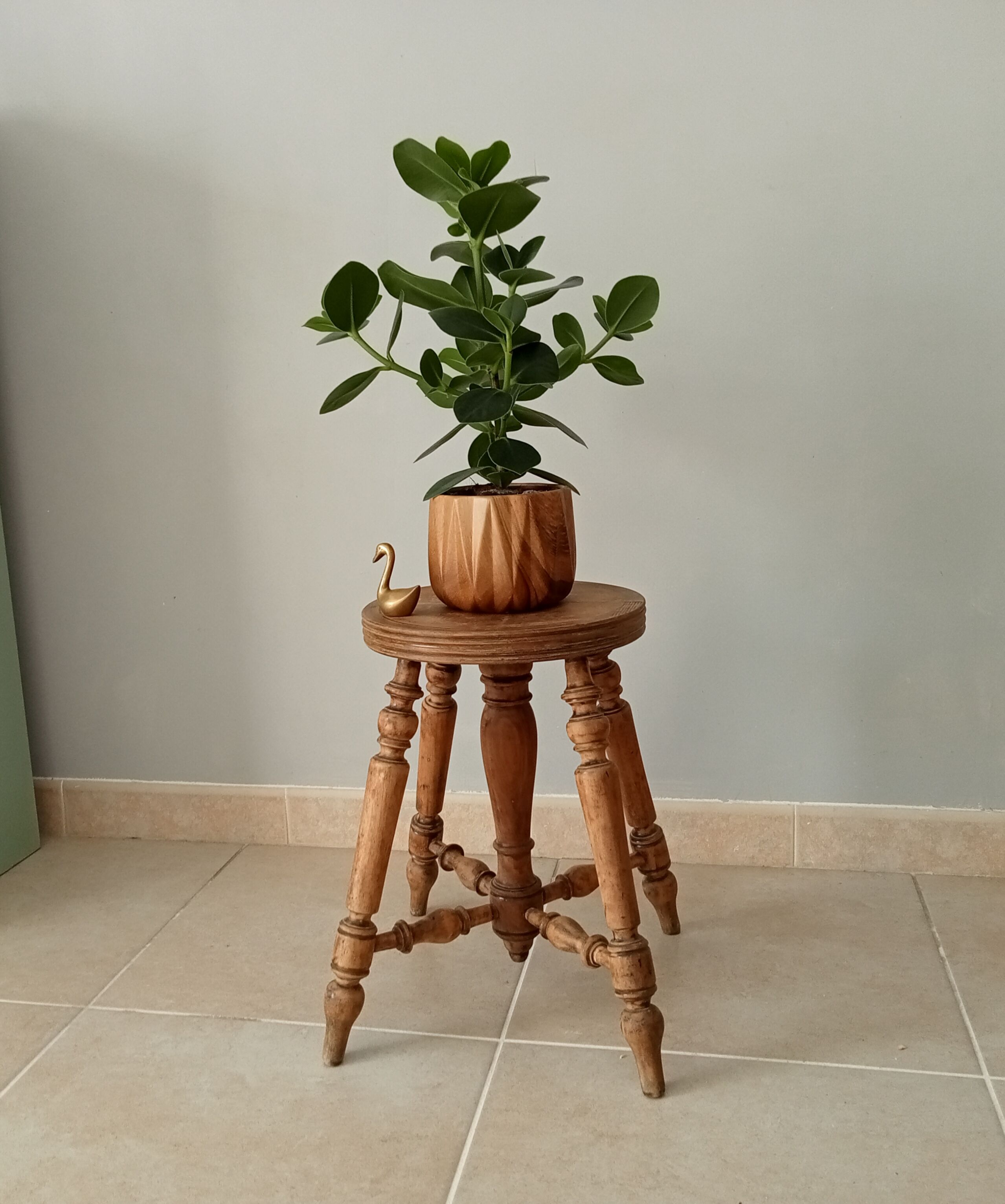 Old piano stool early twentieth century