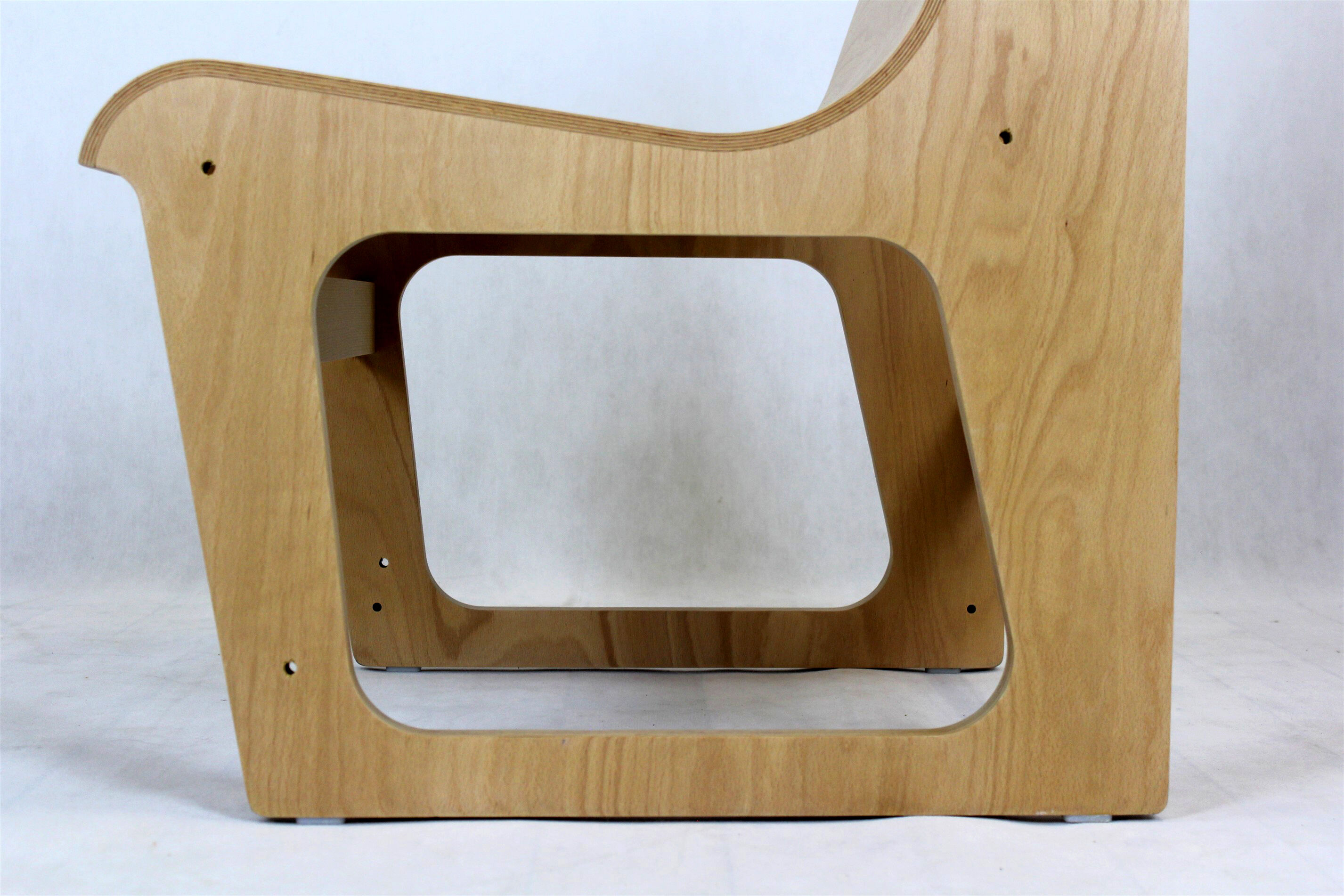 Beech Plywood Bench Symposio by René Šulc for TON, 2010s