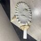 Wall lamp metal flower 60s