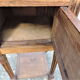 Oak bedside