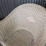 Vintage rattan lounge
