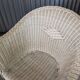 Vintage rattan lounge