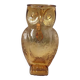 Vintage glass owl jug, 1970s