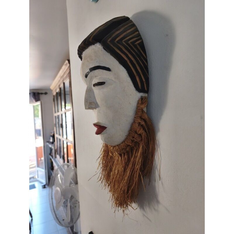 African mask: Gabon: Punu