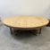 Round table in raw oak - Sanded banquet table