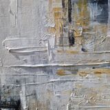 Abstract painting table